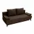 Kinyitható dívány, barna, BERO , Barna , Szövet