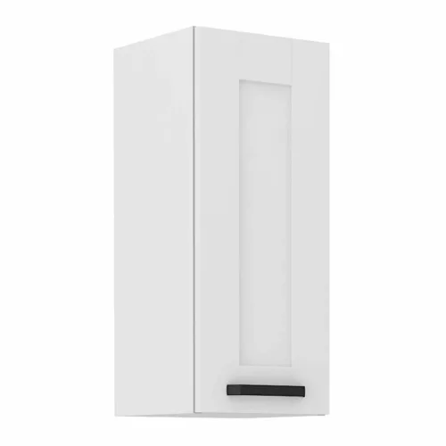Felső szekrény, fehér, LULA 30 G-72 1F , Fehér , MDF