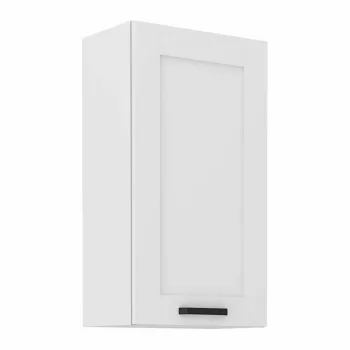 Felső szekrény, fehér, LULA 50 G-90 1F , Fehér , MDF