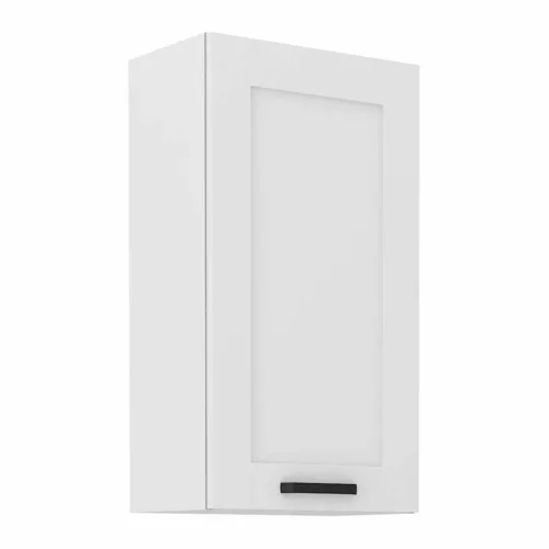 Felső szekrény, fehér, LULA 50 G-90 1F , Fehér , MDF