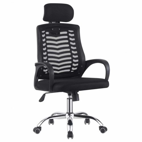 Irodai szék, fekete, IMELA NEW TYP 1 , Fekete , Szövet