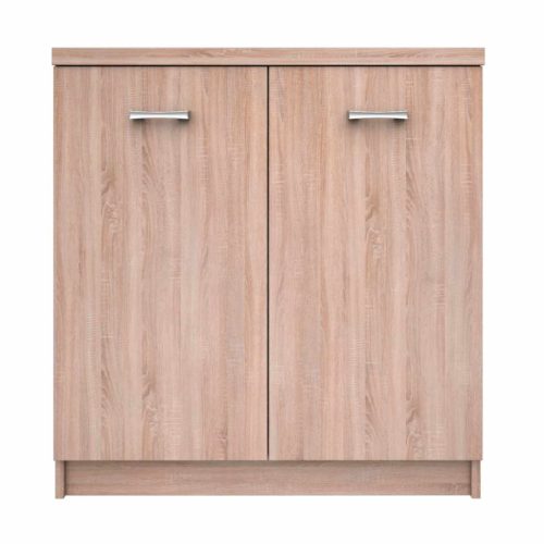 Komód 2D, sonoma tölgy, TOPTY TYP 21 , Barna , Faforgács