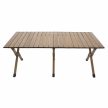 Kempingasztal, barna, ARTUR , Barna , Acél