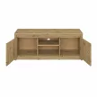 TV asztal 2D/125, artisan tölgy, AIRON , Barna , Faforgács