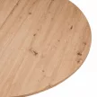 Kihúzható étkezőasztal, artisan tölgy/fekete, 120x120-160x75 cm, ABERO TYP 2 , Barna , MDF