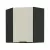 Felső sarokszekrény cashmere/fekete, ARAKA 60x60 GN-72 1F , Bézs