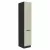 Magas szekrény, cashmere/fekete, ARAKA 40 DK-210 2F , Fekete