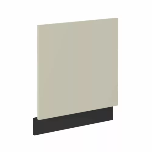 Ajtó mosogatógéphez, cashmere/fekete, ARAKA ZM 570x596 , Bézs