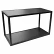 Polc, fekete, ARAKA/MENZO/SIBER ONE LOFT 60 G-36 , Fekete , Fém