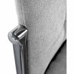 Szék, szürke szövet/fém, ADORA 2 NEW