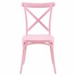 Rakásolható szék, rózsaszín, SAVITA