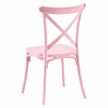Rakásolható szék, rózsaszín, SAVITA
