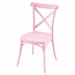 Rakásolható szék, rózsaszín, SAVITA