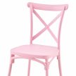 Rakásolható szék, rózsaszín, SAVITA