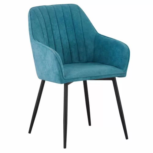 Design fotel, zöld/fekete, VAJRO | Zöld | Szövet