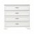 Komód, alpesi fehér, KENTAK KOM4S | Fehér | Faforgács