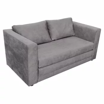 Kihúzható kanapé, szürke, BEJA | Szürke | Fa