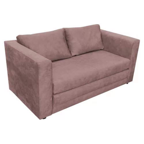Kihúzható kanapé, rózsaszín, BEJA | Rózsaszín | Fa