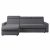 Sarok ülőgarnitúra, szürke, balos, MORA ROH | Szürke | Szövet