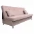 Kihúzható kanapé, rózsaszín, ALADA | Rózsaszín | Szövet