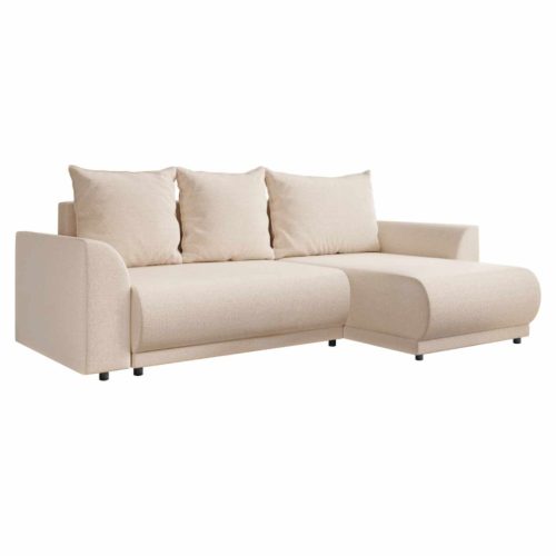 Univerzális ülőgarnitúra, bézs, LIMON ROH | Bézs | Szövet