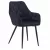Design fotel, fekete Velvet szövet, VERIO NEW | Fekete | Fém