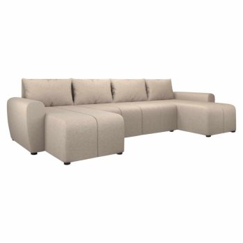   Univerzális ülőgarnitúra, bézs, DELIN U UNI | Bézs | Szövet