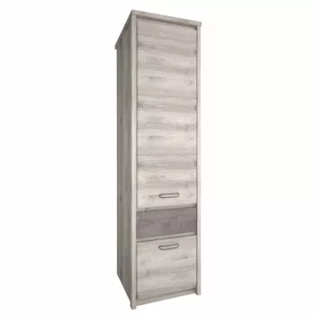   Polcállvány 2D1S, nairobi gesztenye/onix, JESI NEW | Barna | Faforgács