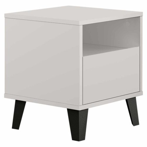 Éjjeliszekrény, cashmere, BOGAN NEW 1S | Bézs | Faforgács