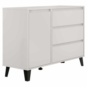 Komód, cashmere, BOGAN NEW 1D3S | Bézs | Faforgács