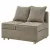 Kihúzható kanapé, bézses barna, OSVALDO | Bézs | Szövet