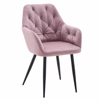   Design fotel, rózsaszín Velvet szövet, VERIO NEW | Rózsaszín | Szövet