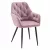 Design fotel, rózsaszín Velvet szövet, VERIO NEW | Rózsaszín | Szövet