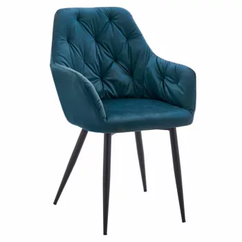   Design fotel, türkiz Velvet szövet, VERIO NEW | Türkiz | Szövet