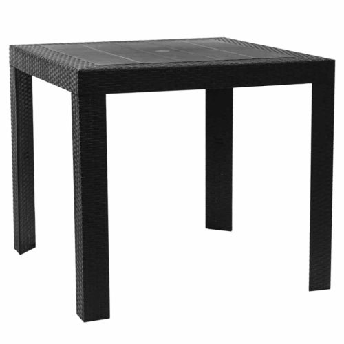 Kerti asztal, antracit, KINGY NEW | Szürke | Műanyag