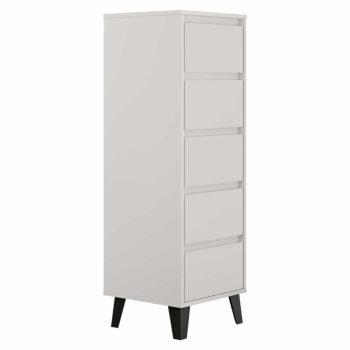 Komód, cashmere, BOGAN NEW 5S40 | Bézs | Faforgács