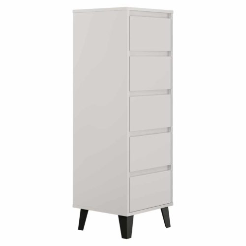 Komód, cashmere, BOGAN NEW 5S40 | Bézs | Faforgács