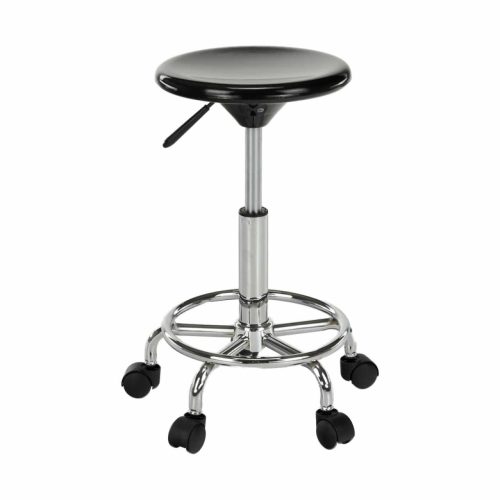 Szék, fekete/króm, MABEL 4 NEW | Fekete | Műanyag