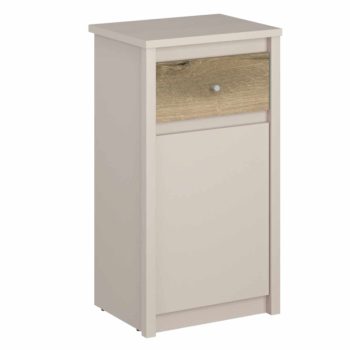 Komód, kasmír/evoke tölgy, KAROS 1D1S | Bézs | DTD