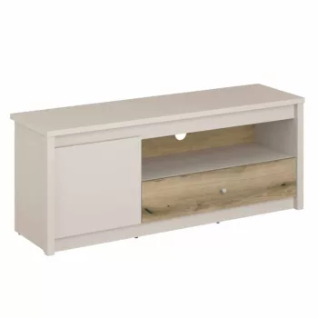   TV-állvány, kasmír/evoke tölgy, KAROS 1D1S/130 | Barna | DTD