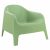 Rakásolható fotel, zöld, műanyag, SOKRA NEW | Zöld | Műanyag