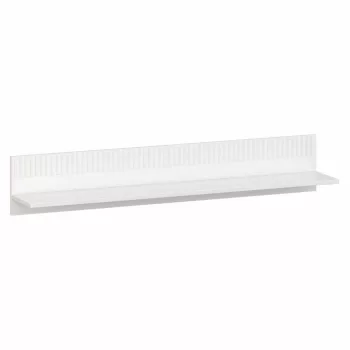Fali polc 130, fehér, VELIS | Fehér | DTD