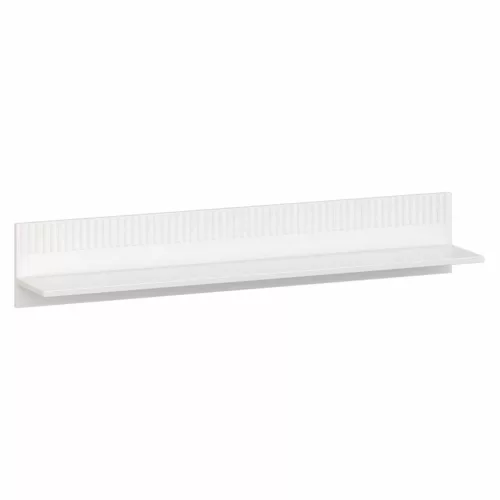Fali polc 130, fehér, VELIS | Fehér | DTD