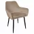 Dizájnos fotel, szürkésbarna Taupe Velvet anyag, ZIRKON NEW | Barna | Szövet