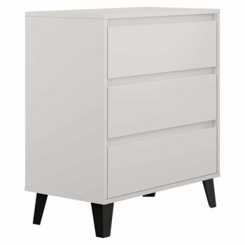 Komód, cashmere, BOGAN NEW 3S70 | Bézs | Faforgács