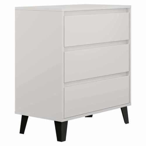 Komód, cashmere, BOGAN NEW 3S70 | Bézs | Faforgács