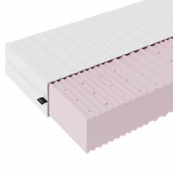   Feltekert matrac, habszivacs, 14 cm, 95x200 cm, MAIR | Fehér | Poliuretán hab