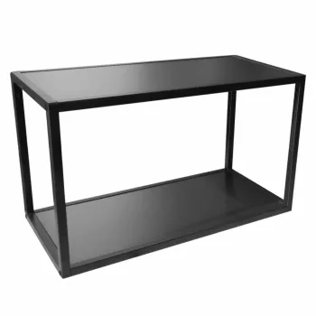 Polc, fekete, FRISBO/ARSANY ONE LOFT 60 G-36 | Fekete | Fém