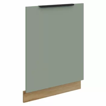   Mosogatógép ajtó, aquamarine/artisan tölgy, ARSANY ZM 713x596 | Kék | Faforgács
