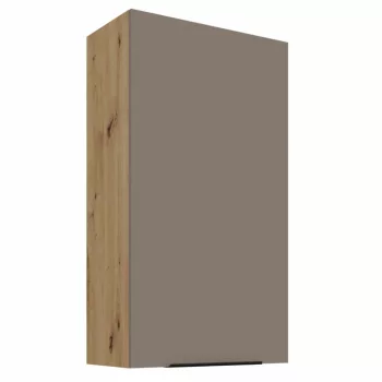   Felső szekrény, sandgrau/artisan tölgy, FRISBO 60 G-108 1F | Bézs | Faforgács